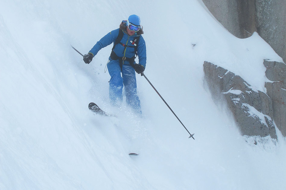 Skiing at The Durrand Glacier Chalet